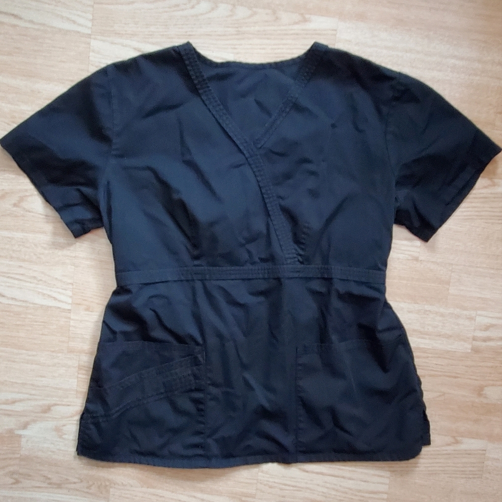 Black Scrub Top